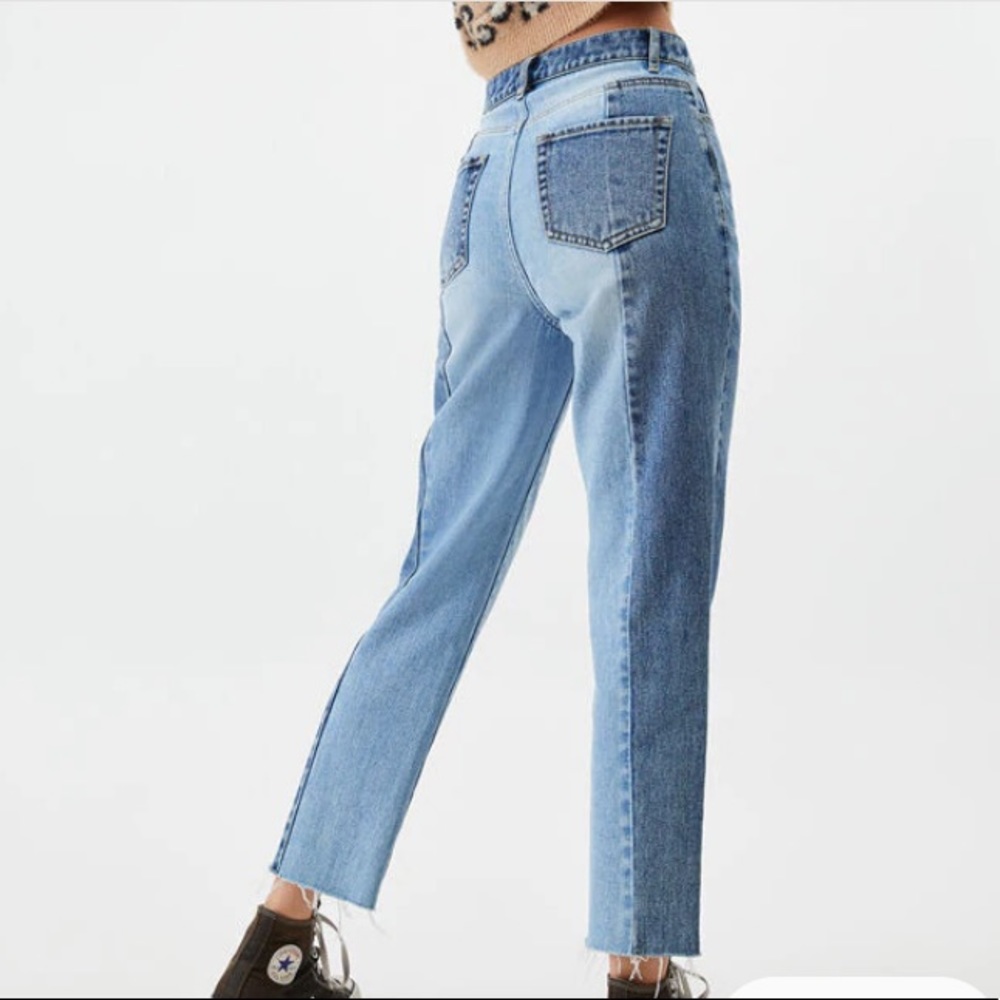 PacSun 2 Panel high waisted straight leg jeans 26